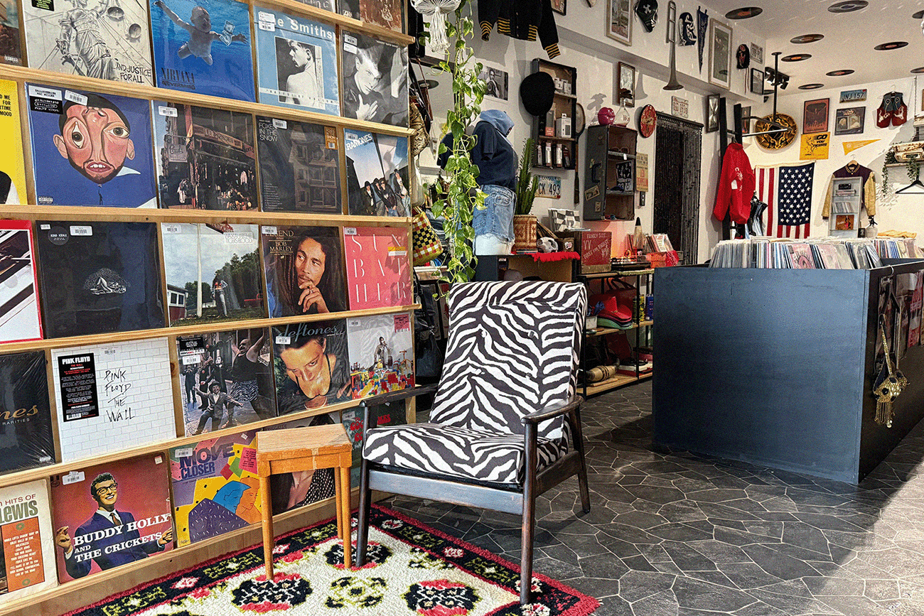 Behind the scenes with Bad Days Vintage and Vinyl